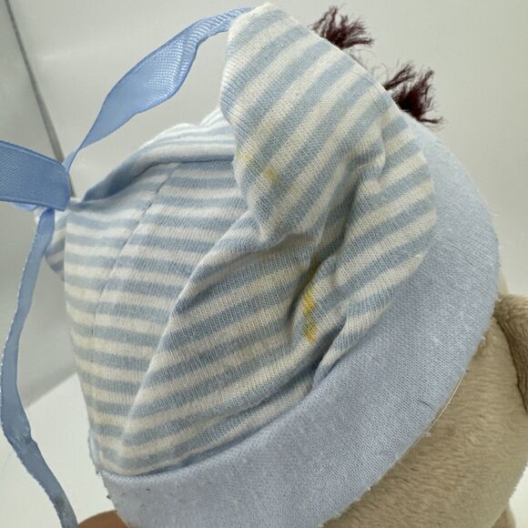 Rosy Cheeks Tan Boy Baby Doll Plush by North American Bear Company 2014 Rare PIC - Picture 7 of 11